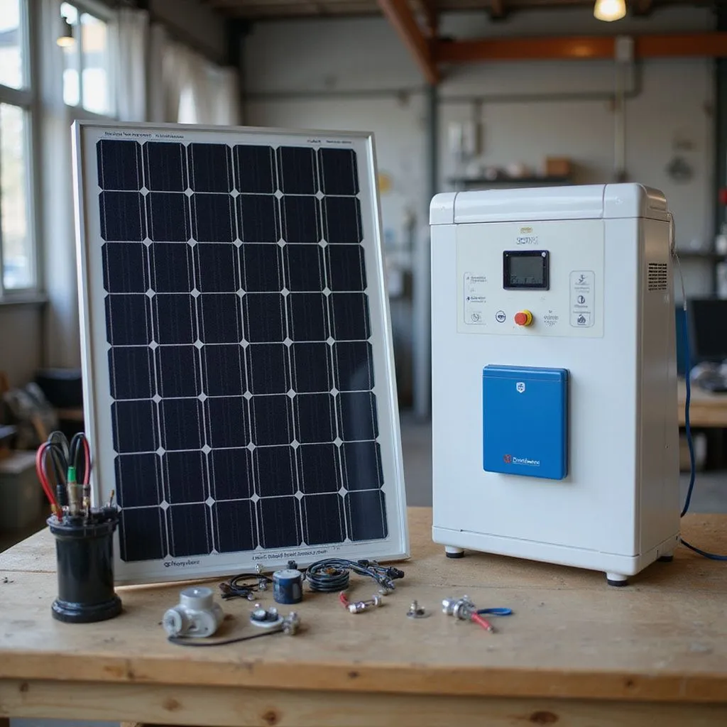 Solar Panels and Inverter